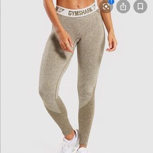 GYMSHARK Flex leggings - Khaki/Sand